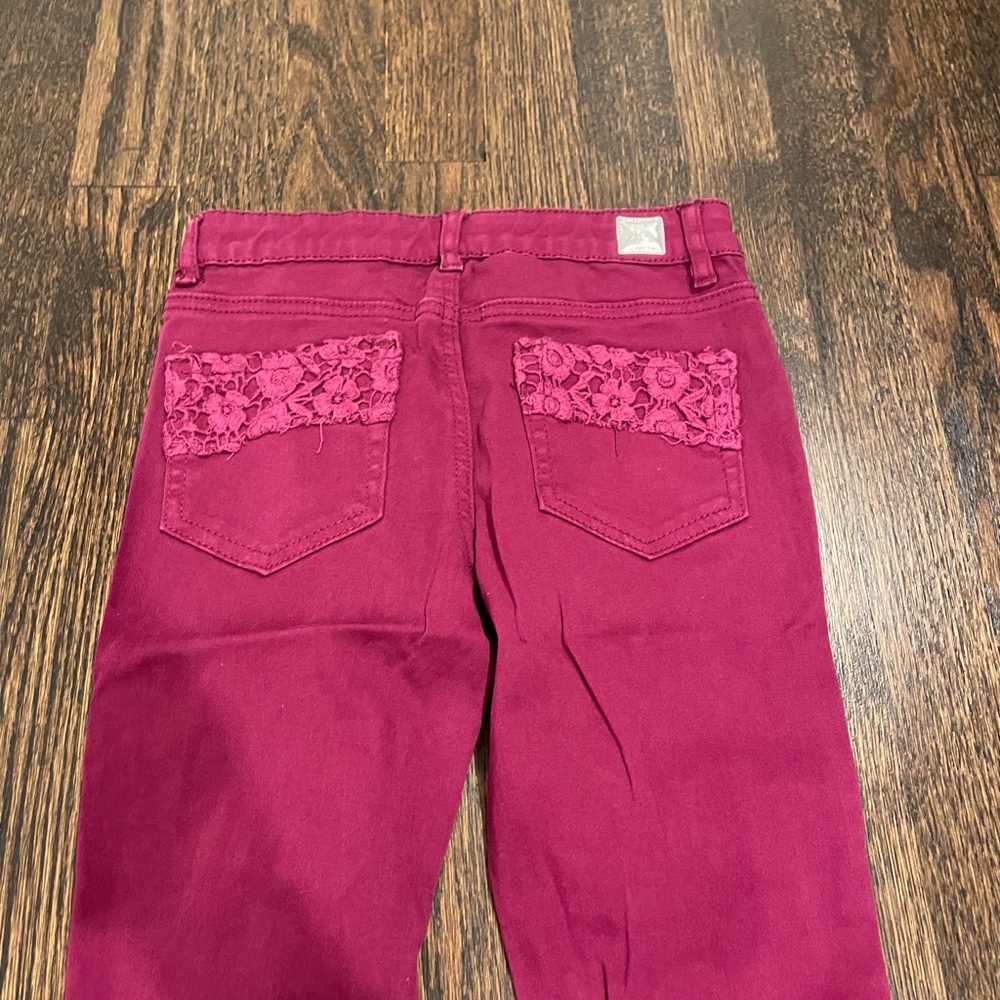 NWOT, Kidpik Pants with lace detail - Picture 4 of 6